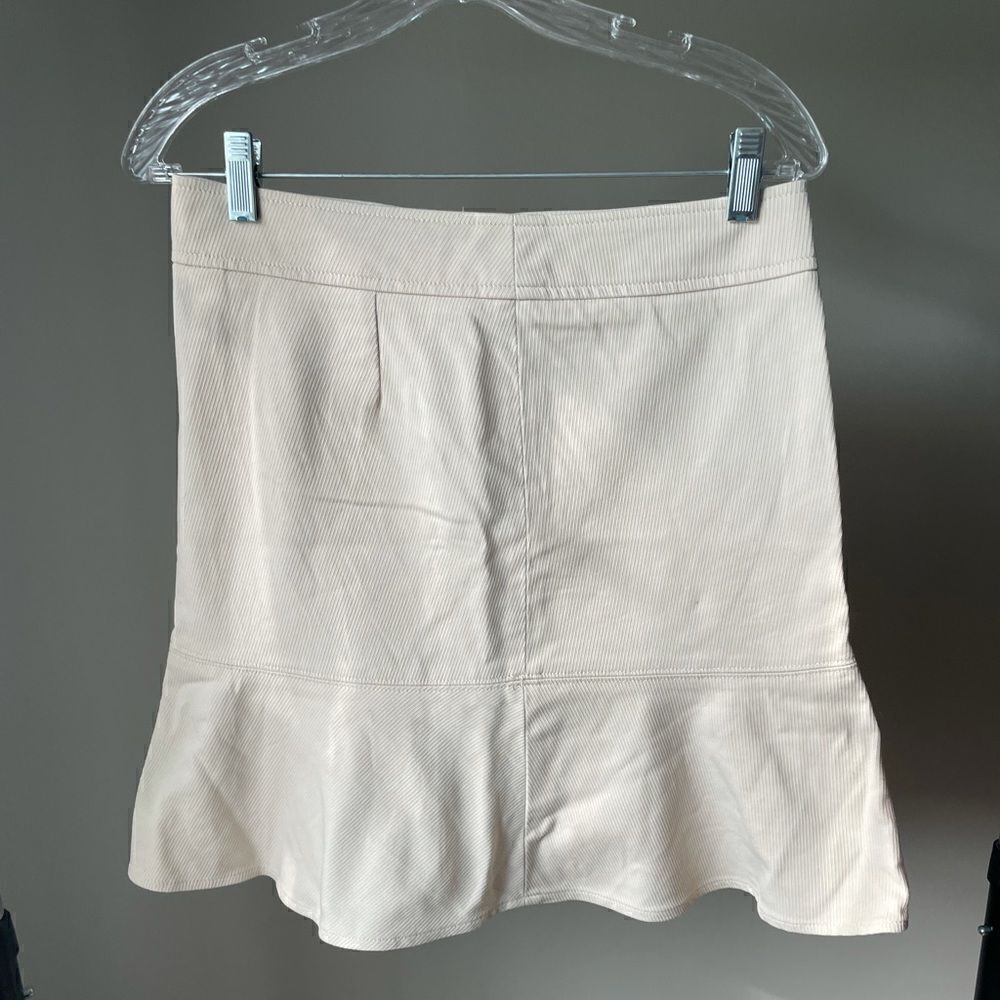 Gap Women’s White Cotton/Spandex Stretch  Skirt Size 6